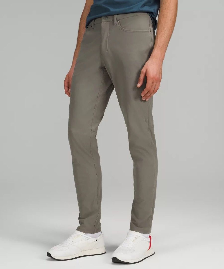 Lululemon ABC Slim-Fit 5 Pocket Pant Warpstreme 32 US Size, Men's Fashion,  Bottoms, Chinos on Carousell