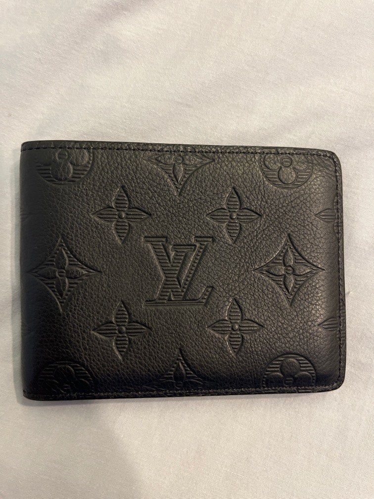 LV Multiple wallet monogram shadow leather, Luxury, Bags Wallets