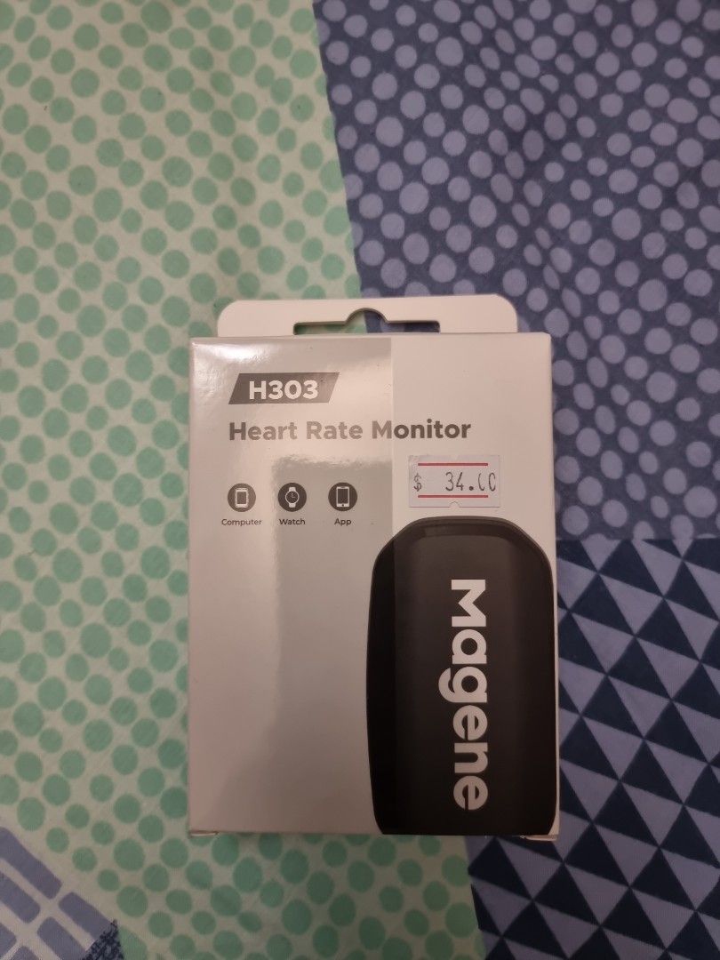 Magene H303 Heart Rate Monitor, Sports Equipment, Bicycles & Parts