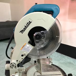 Makita LS1040 Miter Saw with Makita D-61058 Blade for Wood and Aluminum