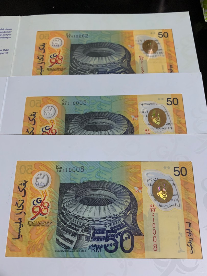 Malaysia 1999 RM 50 sukom, Hobbies & Toys, Memorabilia & Collectibles ...