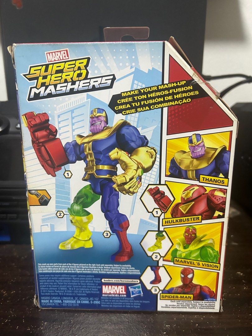 MARVEL SUPERHERO MASHERS THANOS (Category: Figurines & Statues) located in Paranaque City. Submitted by youngstorm_539ad9 (Listing ID 1270468876, Image 2). Description: WYSIWYG.