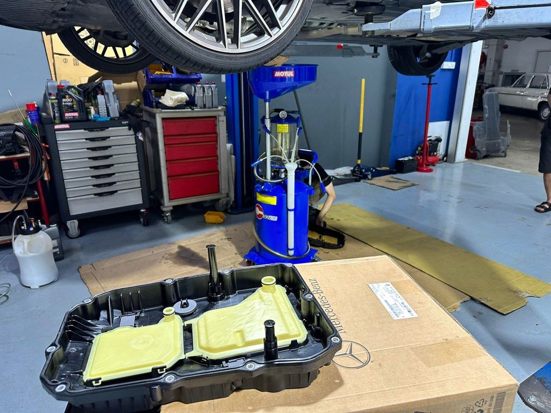 Mercedes Gearbox Oil Change, Car Accessories, Car & Services on Carousell