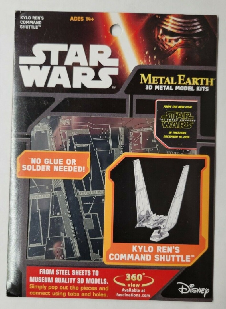 Metal Earth Star Wars - Kylo Ren's Command Shuttle