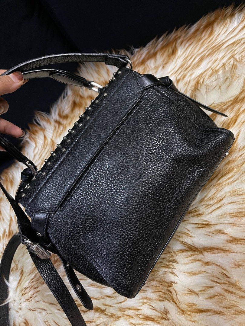 Michael kors bristol studded leather satchel outlet