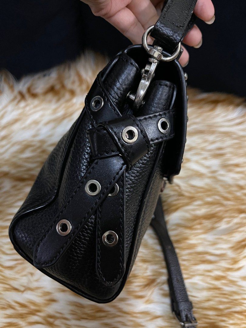 Michael kors bristol cheap studded leather satchel