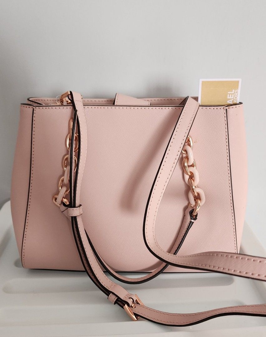 Michael Kors Sofia Small Saffiano Leather Satchel - Blossom for sale online  | eBay