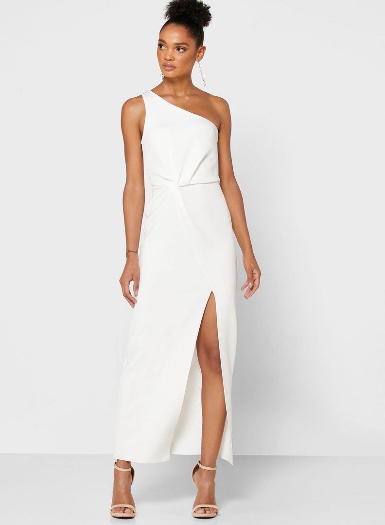 White formal cheap dress petite