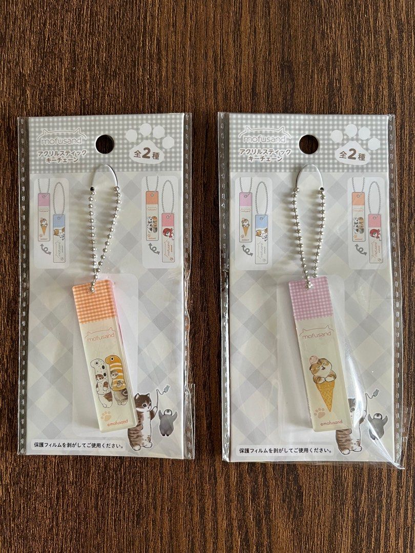Mofusand double sided acrylic keychain Hobbies Toys Toys