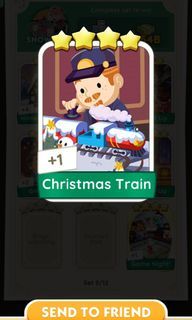 MONOPOLY GO XMAS 4* STICKERS