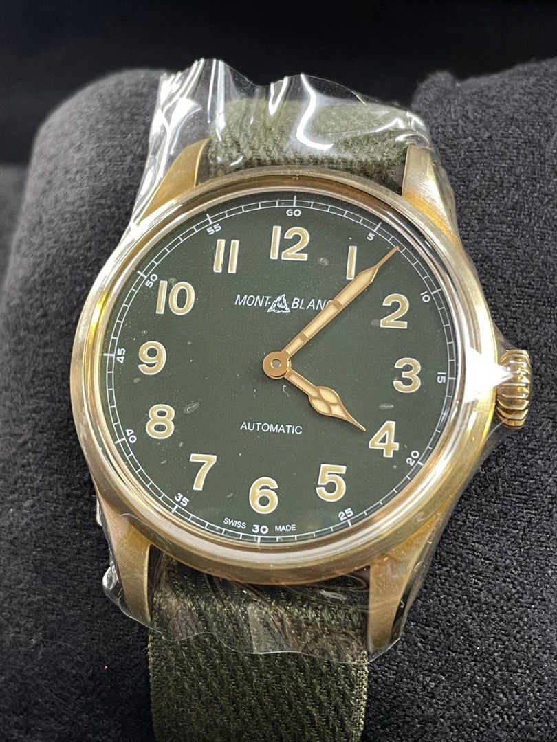 MONTBLANC SWISS MADE TITANIUM BRONZE LIMITED EDITION 1858