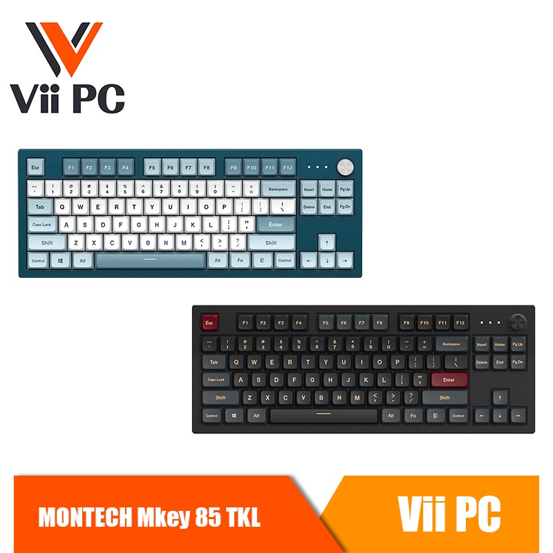 MONTECH Mkey 85 - Freedom + Red Switch with Knob, Computers & Tech ...