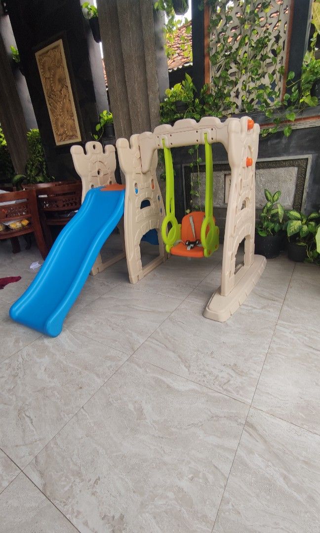 MURAH! GROW N UP GNU SCRAMBLE SLIDE SWING PEROSOTAN PROSOTAN AYUNAN  PLAYGROUND MAINAN ANAK NOT LITTLE TIKES ELC STEP2 LERADO TOBEBE PARKLON