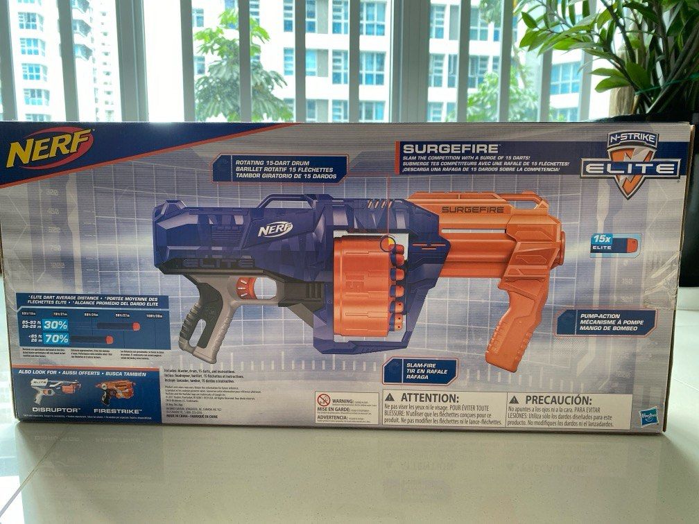 Nerf N-Strike Elite SurgeFire. Brandnew. Unopened box, Hobbies & Toys