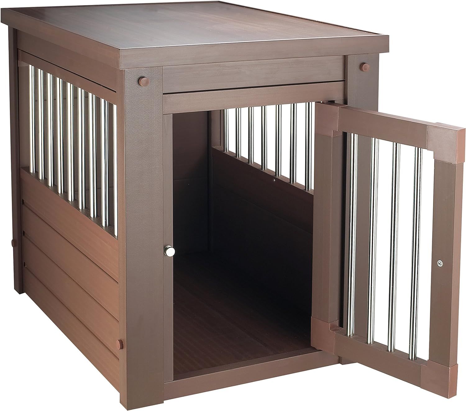 New Age Pet ECOFLEX Dog Crate Russet Small, Pet Supplies, Homes
