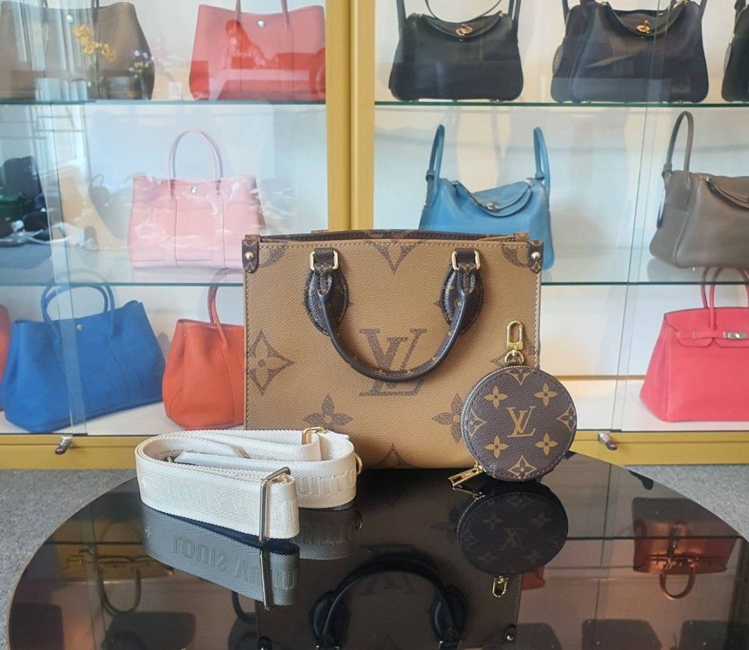 New Authentic L v On The Go PM Reverse Bag Luxury Bags