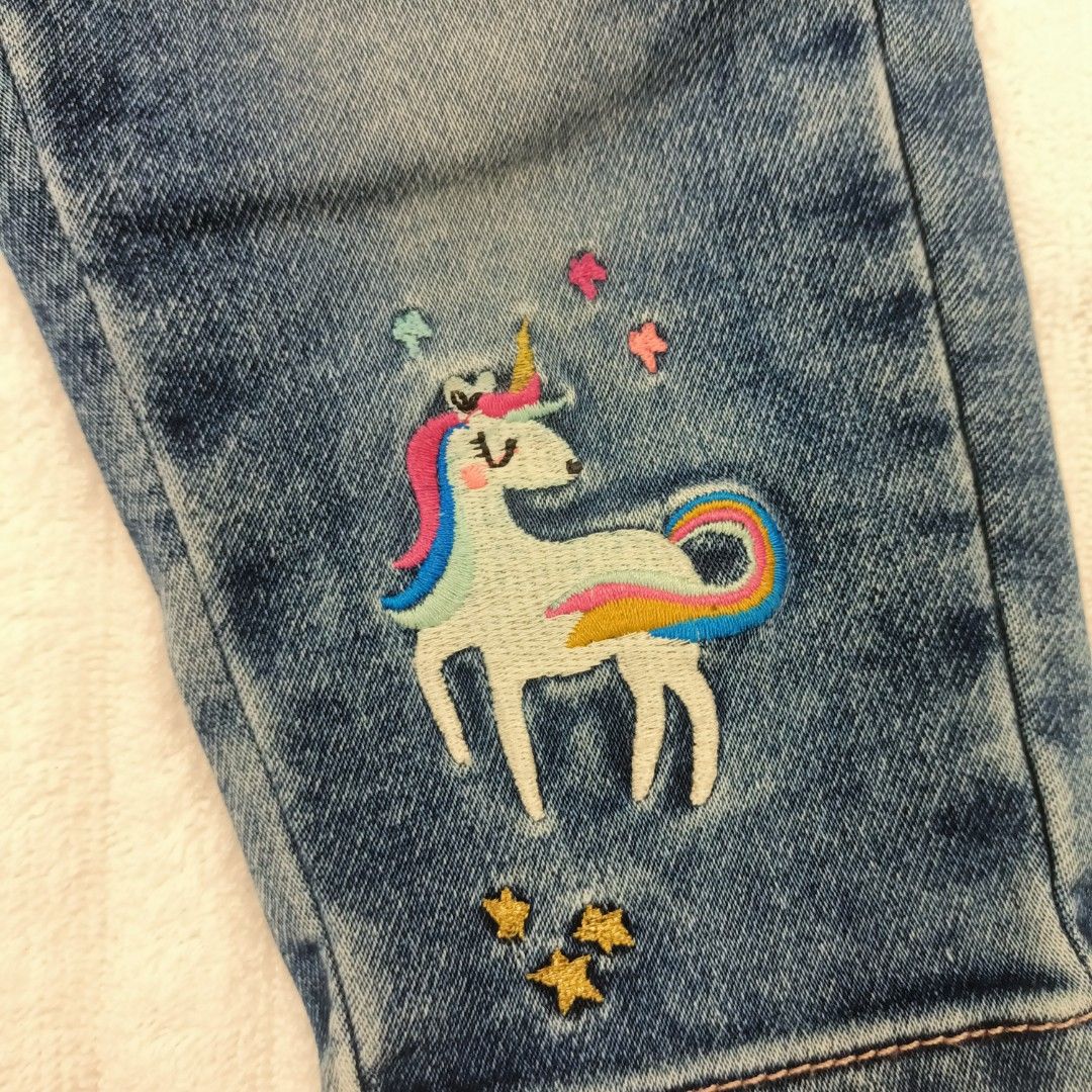 NEXT 9 12M JEANS UNICORN