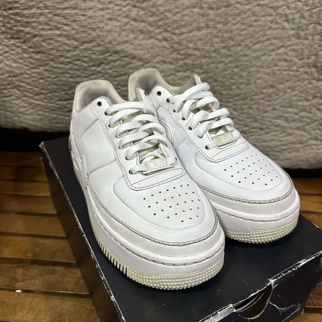 Nike air force 1 jester triple white sales