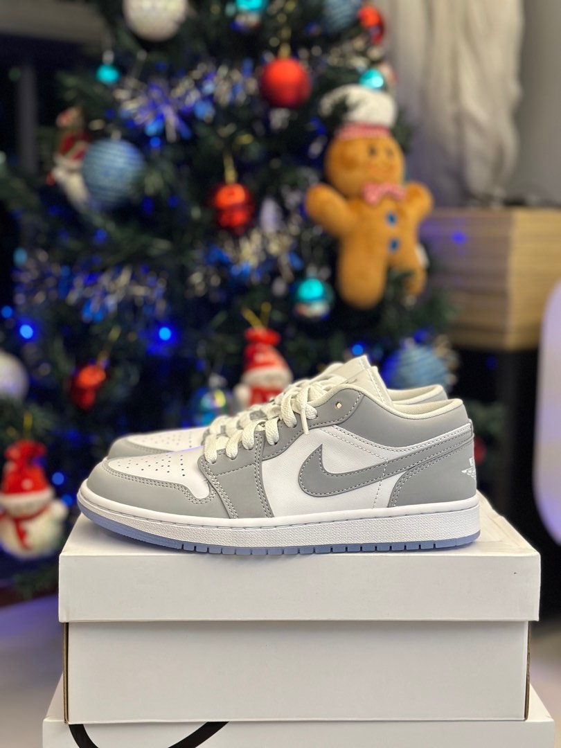 Jordan 1 low wolf grey clearance