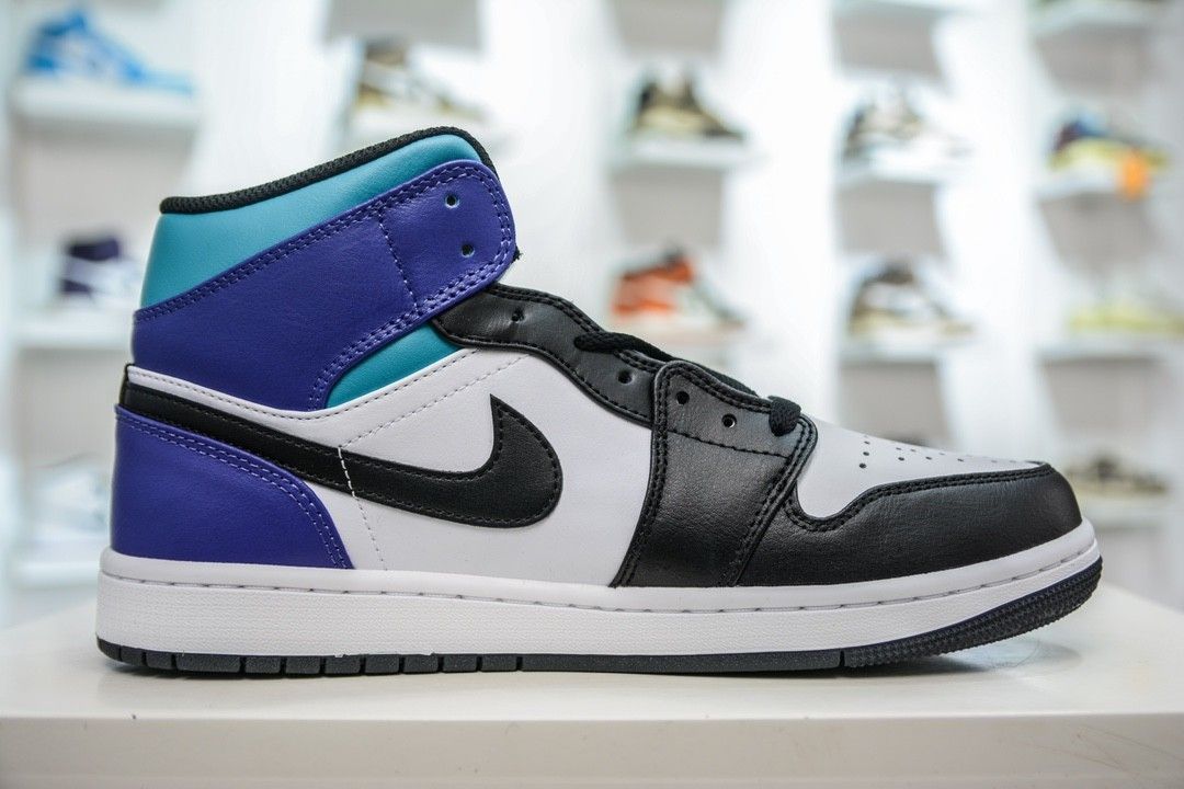 Jordan 1 sale mid aqua