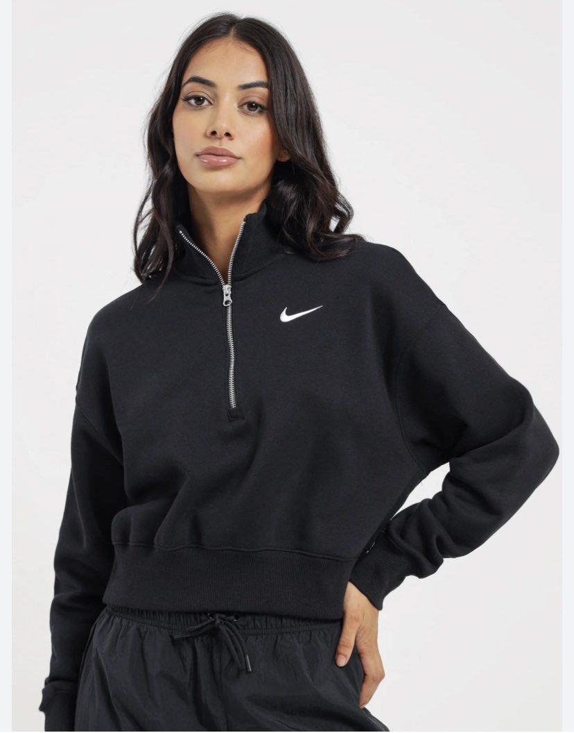 cropped nike jumper