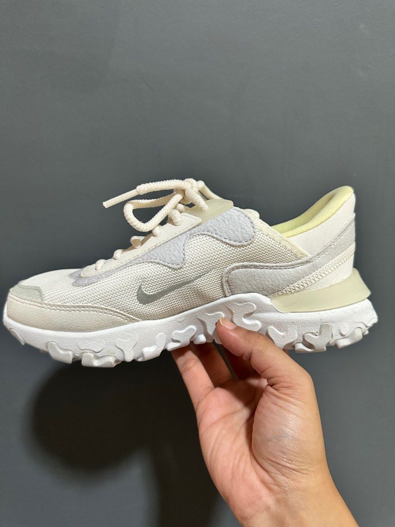 Nike react blanche discount femme