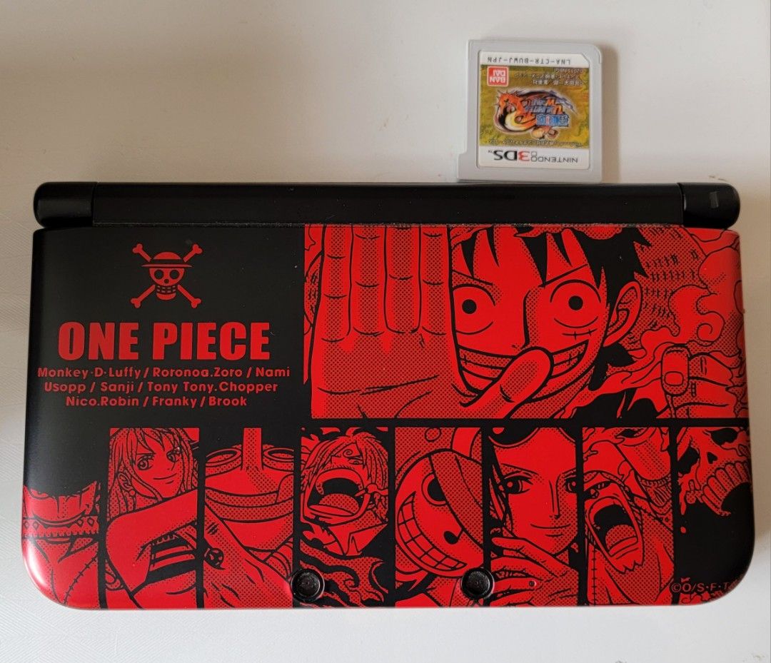 Nintendo 3DS LL One Piece 特別版（連game）, 電子遊戲, 電子