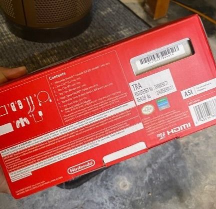 Nintendo switch with warranty new arrivals