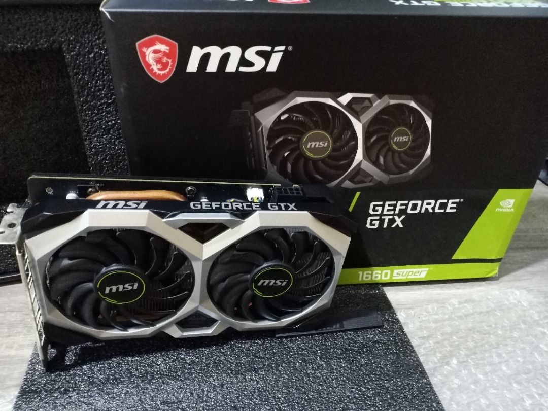 Msi nvidia geforce top gtx 1660 super ventus