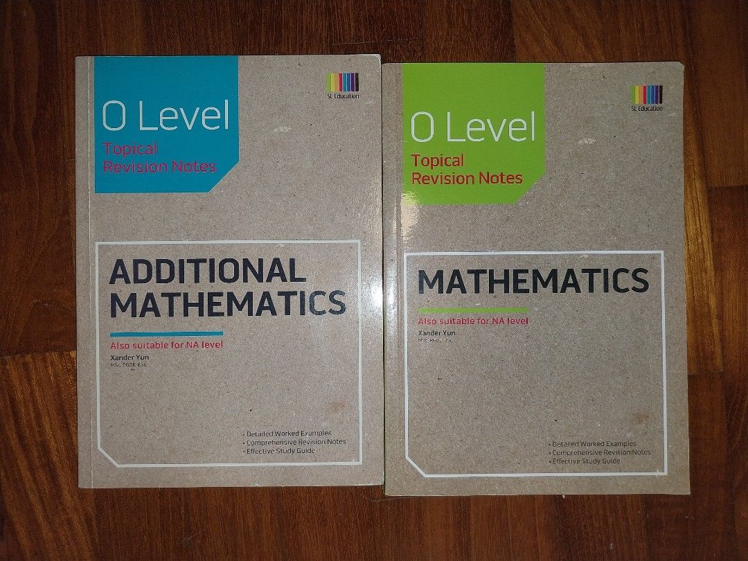 O Level Math Topical Revision Notes, Hobbies & Toys, Books & Magazines ...
