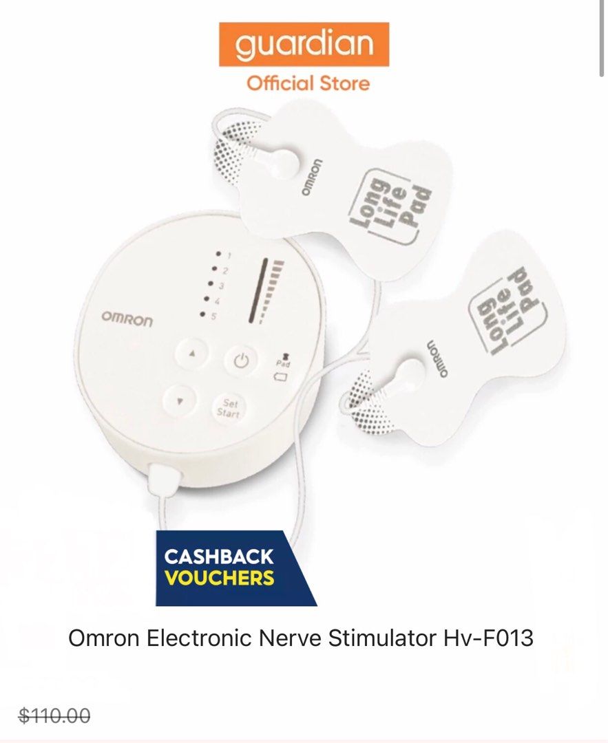 OMRON Pocket Pain Pro TENS Unit Muscle Stimulator, Simulated