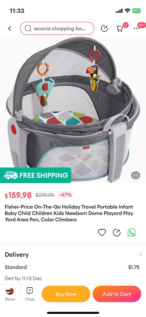 On the go baby dome deals target