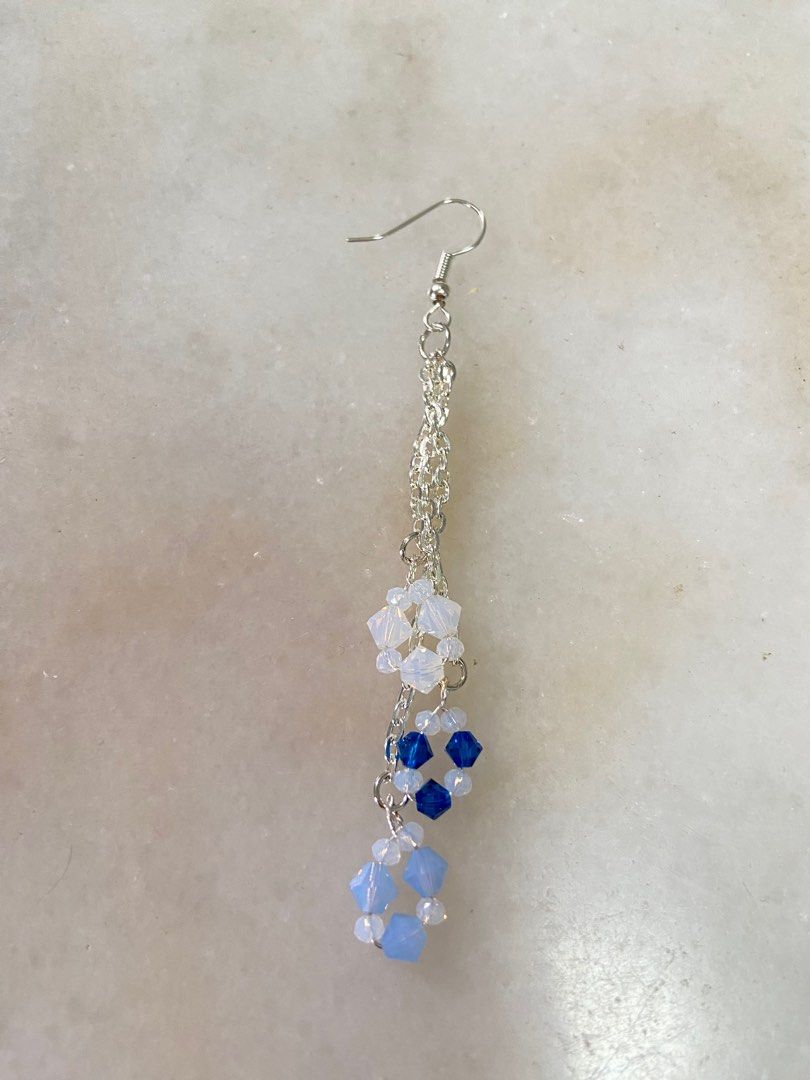 Glass crystal earrings outlet