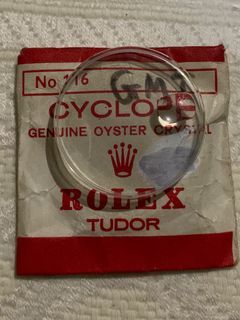 Original Rolex Tudor glass
