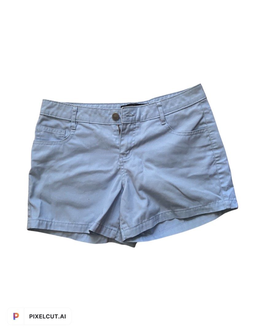 Penshoppe Blue Shorts (Category: Shorts) located in Quezon City. Submitted by denclothes (Listing ID 1270538616, Image 1). Description: Used twice only In good condition .