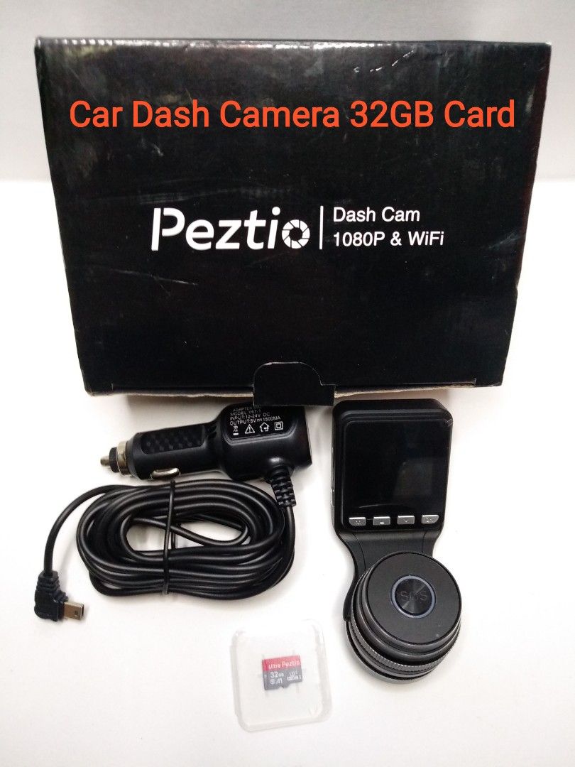 PEZTIO Dash Cam Set, Car Accessories, Accessories on Carousell