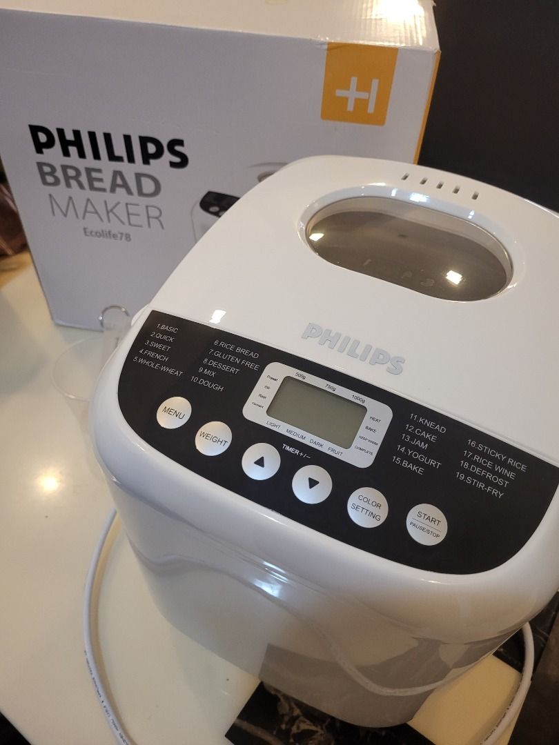 Philips Ecolife78 Breadmaker TV Home Appliances Kitchen