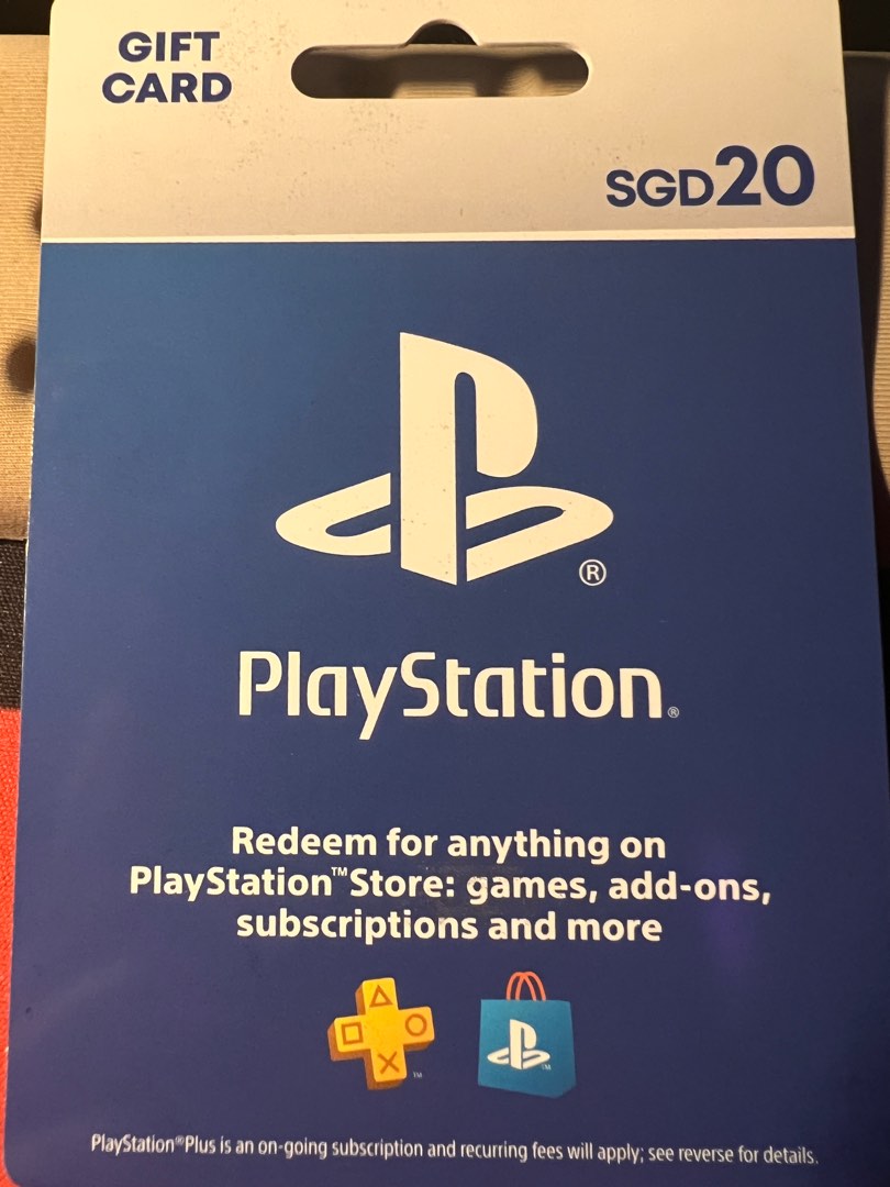 20 sgd psn card top