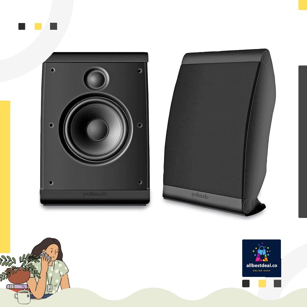Polk audio owm3 wall and shop bookshelf speakers
