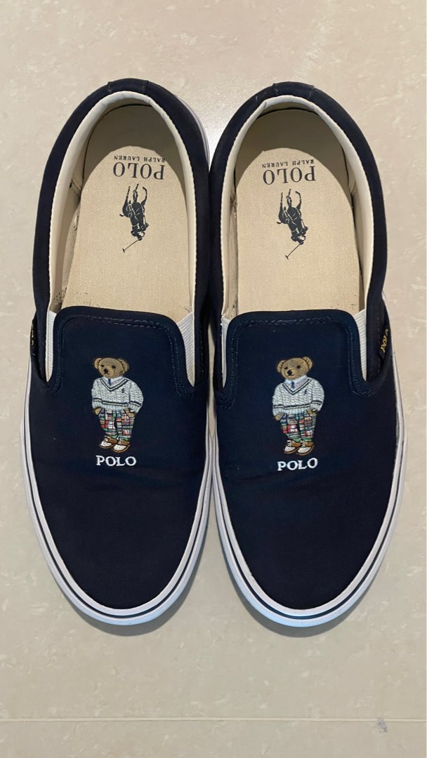 Ralph lauren bear discount shoes