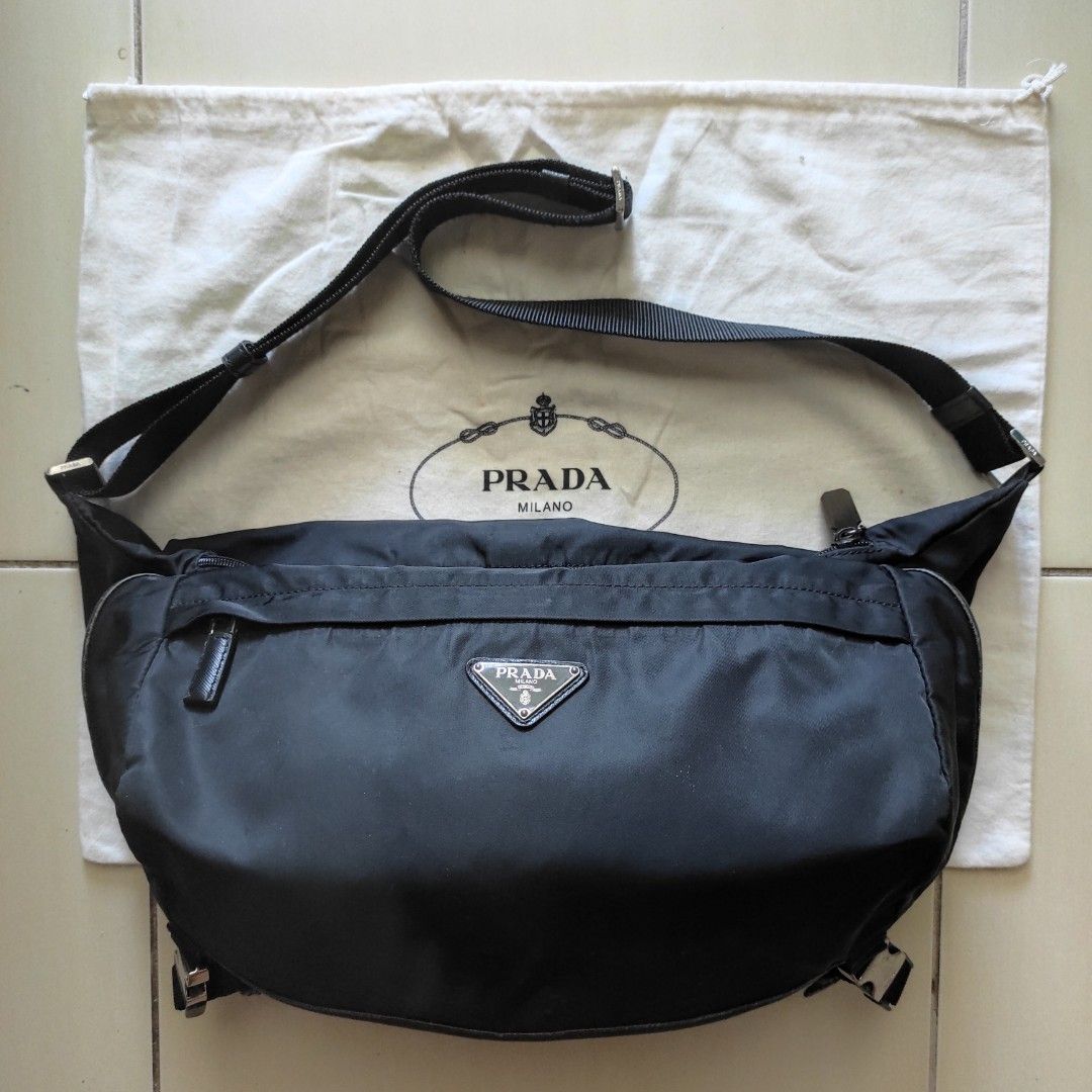 Prada nero crossbody bag sales