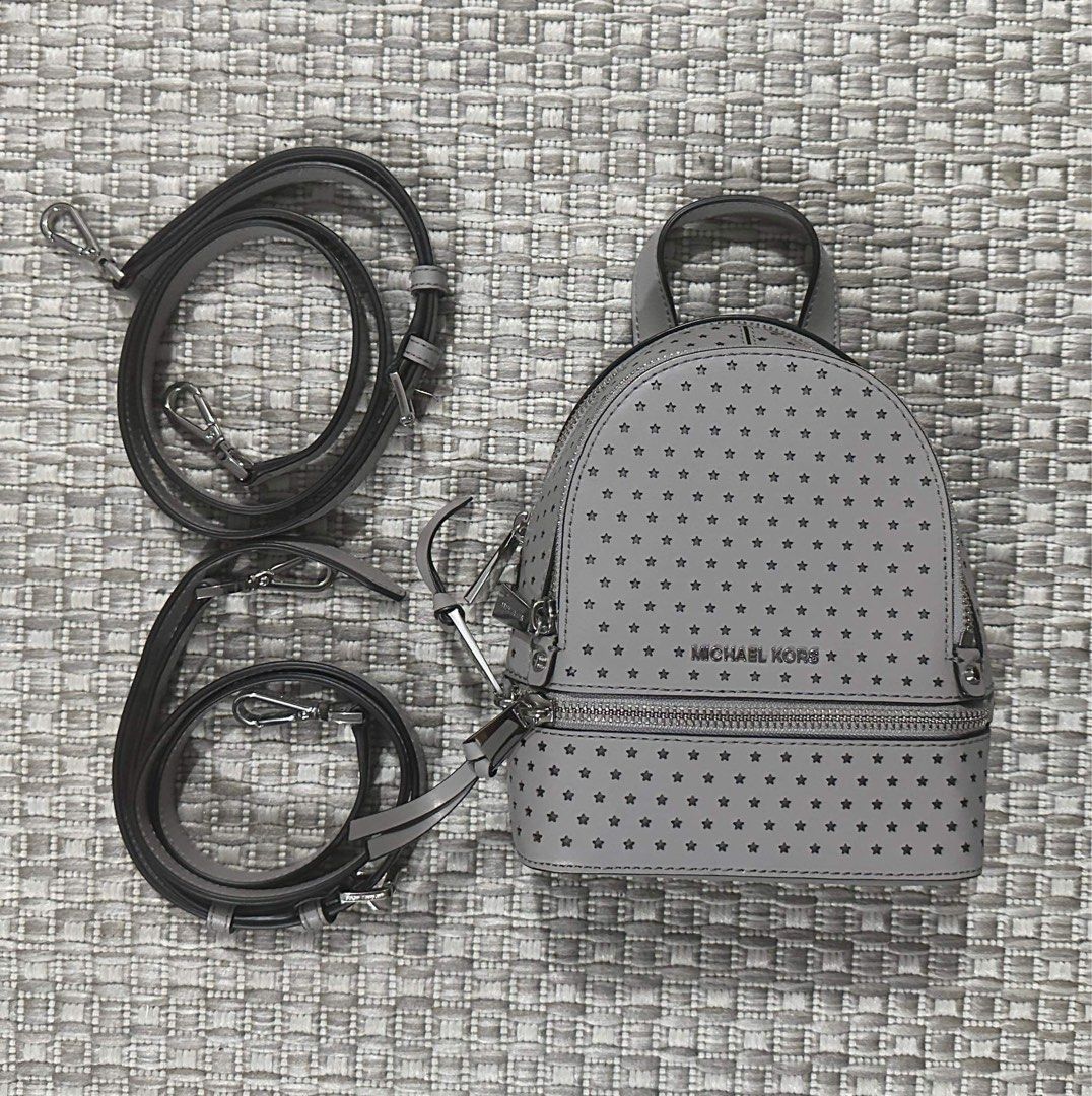 Rhea mini perforated leather backpack new arrivals