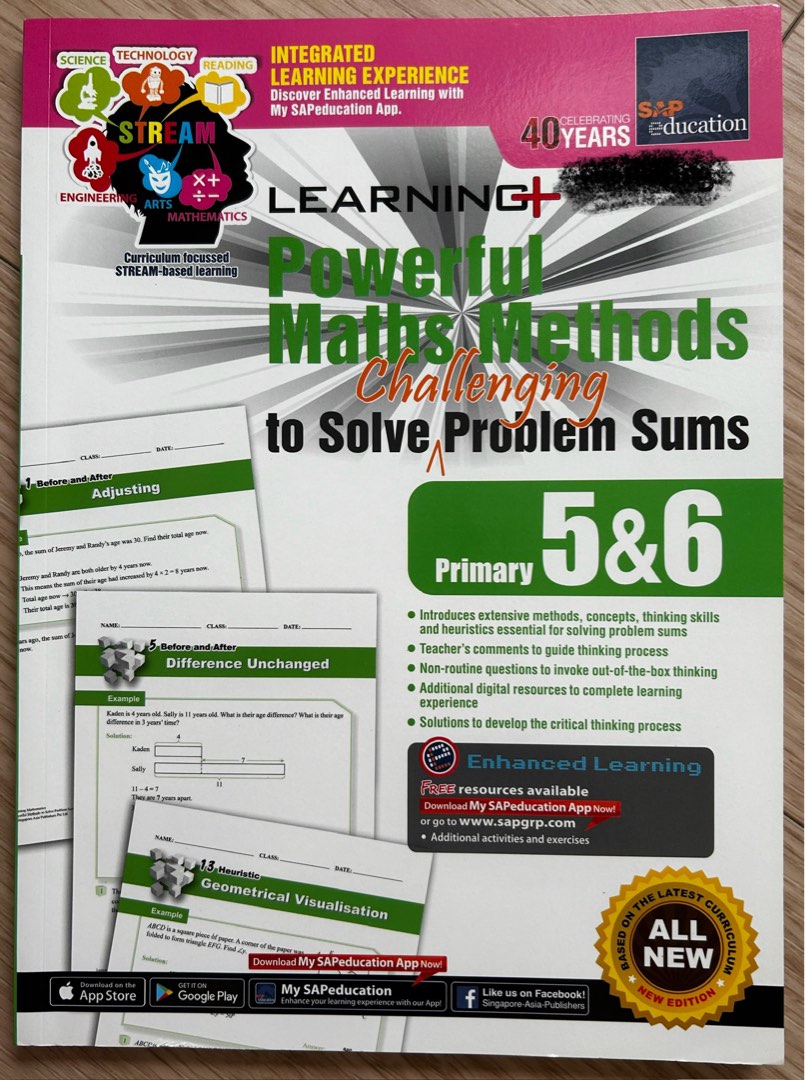 PSLE Learning+ Powerful Maths Methods To Solve Challenging Problems ...