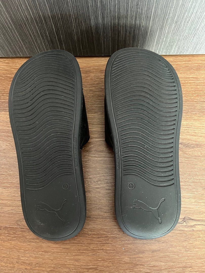 Puma popcat swan slides sale