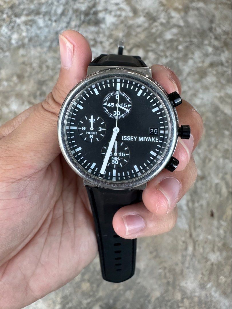 RARE 2006 Issey Miyake Trapezoid Watch