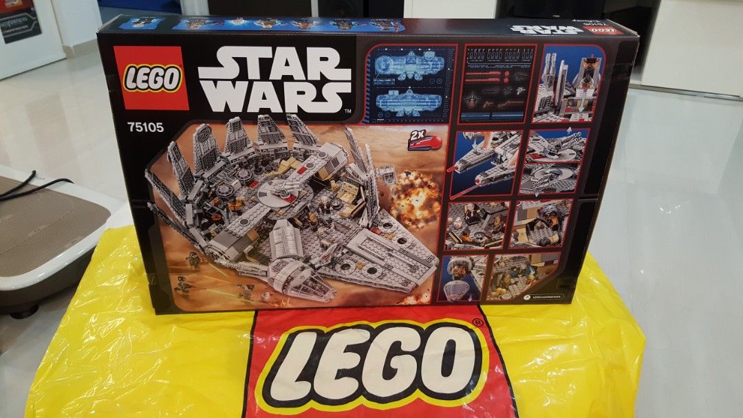 Lego millennium falcon 2025 75105 best price