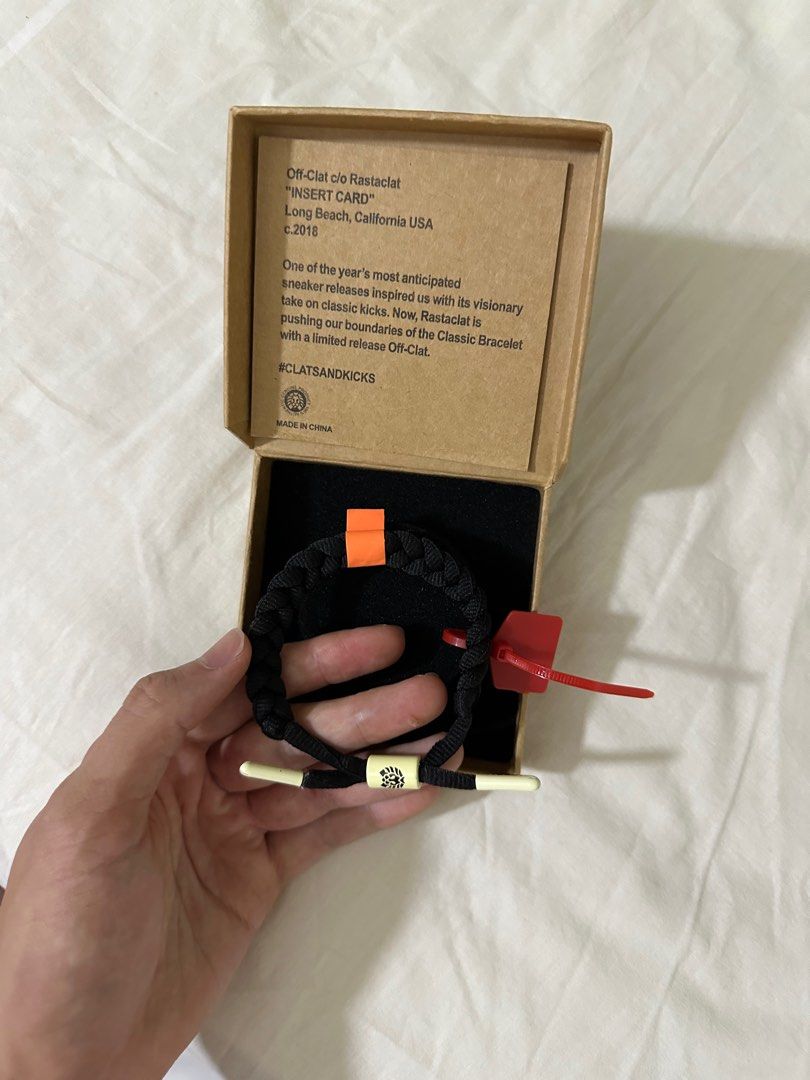 Off white cheap rastaclat bracelet