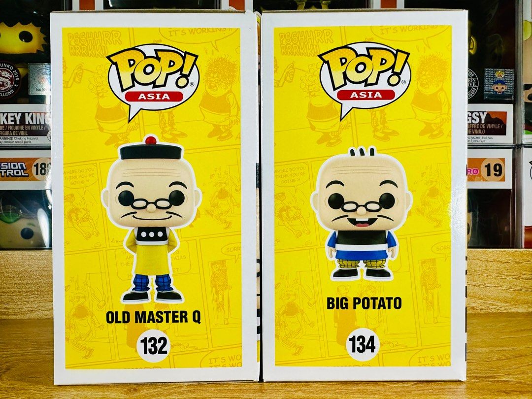 Funko Pop! Asia Old Master Q- Big Potato Figure #134 - US
