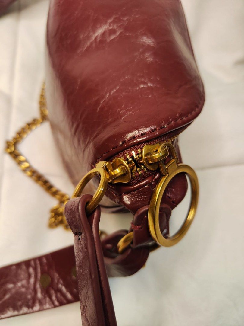 Red Fanny Pack Charles & Keith, Women's Fashion, Bags & Wallets, Cross