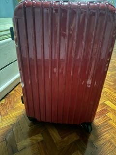 Red Luggage Medium